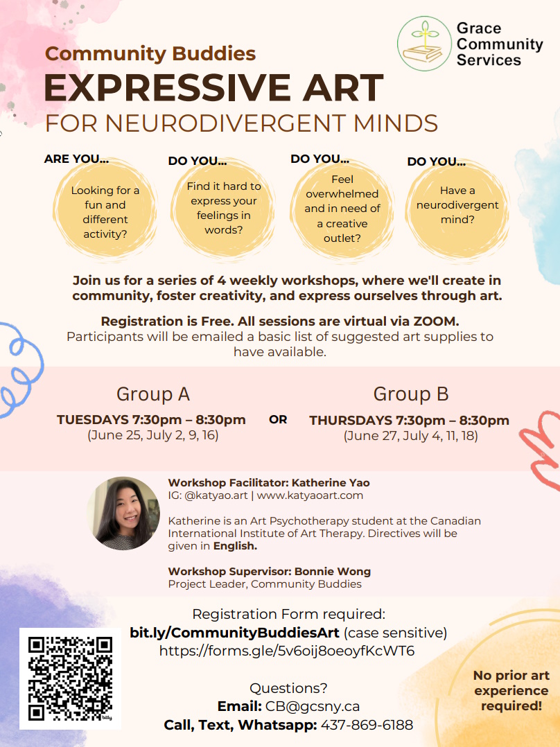 Expressive Art for Neurodivergent Minds Poster